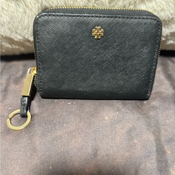 Tory Burch | Bags | Tory Burch Black Leather Wallet With  display picture 1